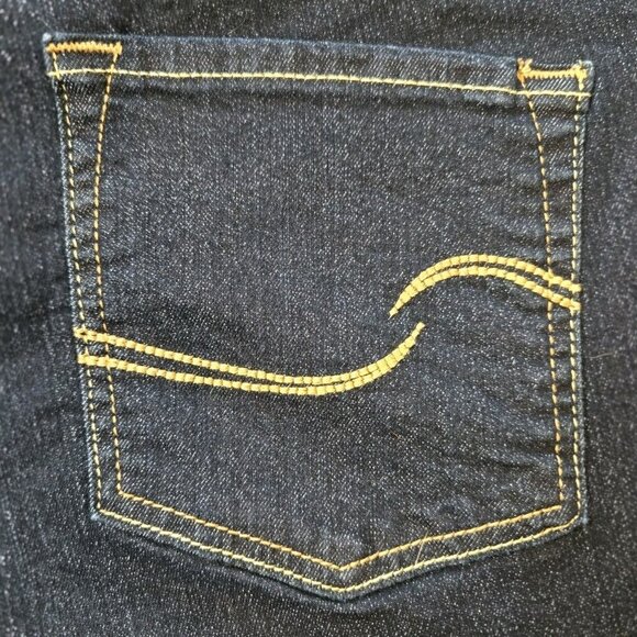 Levis Gold Womens PLUS 24 W Jeans Totally Shaping Boot Cut 42 X 31 Western Logo - Picture 9 of 10